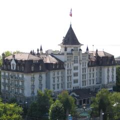 Отель Royal Savoy Lausanne балкон