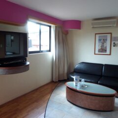 Отель Motel Los Prados - Adults Only Тлальнепантла-де-Бас комната для гостей фото 4