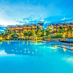 Отель Romana Resort & Spa Вьетнам, Фантхьет - 9 отзывов об отеле, цены и фото номеров - забронировать отель Romana Resort & Spa онлайн вид на фасад