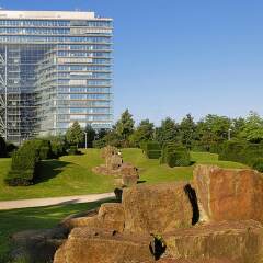 Отель Holiday Inn Düsseldorf - Hafen спортивное сооружение