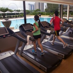 Отель PARKROYAL on Beach Road фитнесс-зал фото 3