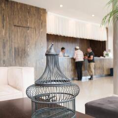 Отель Vrissiana Beach Hotel Кипр, Протарас - 1 отзыв об отеле, цены и фото номеров - забронировать отель Vrissiana Beach Hotel онлайн интерьер отеля фото 2