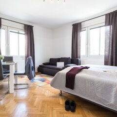 Апартаменты CheckVienna – Apartment Kroellgasse комната для гостей фото 13