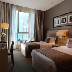 Отель TRYP by Wyndham Abu Dhabi City Centre комната для гостей фото 2