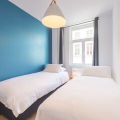 Отель Smartflats City - Toison d Or Бельгия, Брюссель - отзывы, цены и фото номеров - забронировать отель Smartflats City - Toison d Or онлайн комната для гостей фото 4
