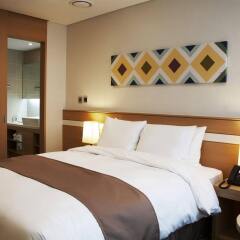 Отель Tmark Hotel Myeongdong Южная Корея, Сеул - отзывы, цены и фото номеров - забронировать отель Tmark Hotel Myeongdong онлайн комната для гостей фото 4