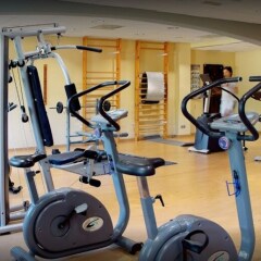 Отель Oca Golf Balneario Augas Santas Испания, Пантон - отзывы, цены и фото номеров - забронировать отель Oca Golf Balneario Augas Santas онлайн фитнесс-зал фото 2