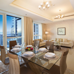 Отель Barcelo Residences Dubai Marina в номере