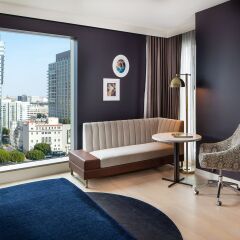 Отель Indigo Los Angeles Downtown, an IHG Hotel США, Лос-Анджелес - отзывы, цены и фото номеров - забронировать отель Indigo Los Angeles Downtown, an IHG Hotel онлайн комната для гостей фото 3