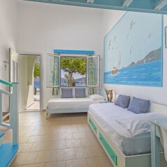 Апартаменты Haraki Mare Studios & Apartments Родос комната для гостей фото 6