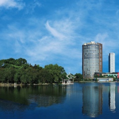 Отель Guoman Hotel Shanghai Китай, Шанхай - отзывы, цены и фото номеров - забронировать отель Guoman Hotel Shanghai онлайн приотельная территория фото 2