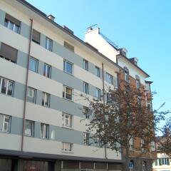 Апартаменты EMA house Serviced Apartments, Seefeld Цюрих вид на фасад