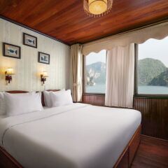 Отель Garden Bay Legend Cruise Вьетнам, Халонг - отзывы, цены и фото номеров - забронировать отель Garden Bay Legend Cruise онлайн комната для гостей фото 5