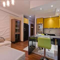 Апартаменты Imperial Apartments Aquarius III Сопот комната для гостей фото 5