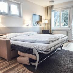 Отель Serviced Apartments by Solaria Швейцария, Давос - 1 отзыв об отеле, цены и фото номеров - забронировать отель Serviced Apartments by Solaria онлайн комната для гостей фото 3