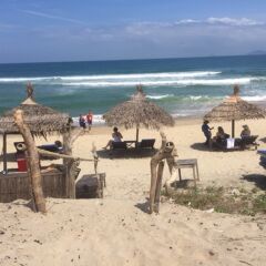 Отель An Bang Beach Nature Homestay Вьетнам, Хойан - отзывы, цены и фото номеров - забронировать отель An Bang Beach Nature Homestay онлайн пляж фото 2