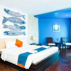 Отель Sea Breeze Jomtien Resort комната для гостей фото 17