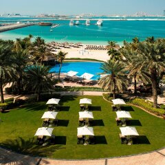 Отель Le Méridien Mina Seyahi Beach Resort & Marina ОАЭ, Дубай - 1 отзыв об отеле, цены и фото номеров - забронировать отель Le Méridien Mina Seyahi Beach Resort & Marina онлайн пляж фото 2