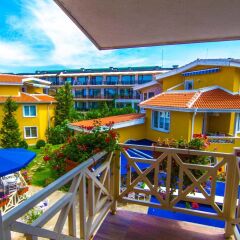 Отель Blue Orange Beach Resort балкон
