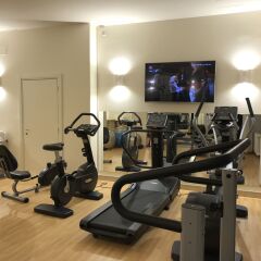 Hotel America Тренто фитнесс-зал