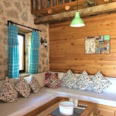 Villa Badem by Akdenizvillam Турция, Калкан - отзывы, цены и фото номеров - забронировать отель Villa Badem by Akdenizvillam онлайн комната для гостей фото 3