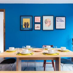 Отель Colorful and Artsy 3BR 2BA Apt in Roma Norte Мехико фото 4