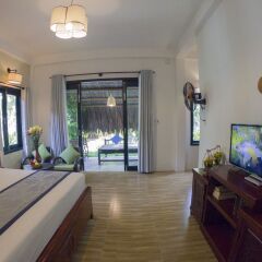 Отель An Bang Garden Homestay комната для гостей фото 2
