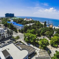 Гостиница Санаторий Анапа Океан в Анапе 1 отзыв об отеле, цены и фото номеров - забронировать гостиницу Санаторий Анапа Океан онлайн пляж фото 2