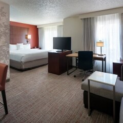Отель Residence Inn by Marriott Milpitas Silicon Valley комната для гостей фото 4