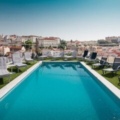 Отель NH Collection Lisboa Liberdade бассейн фото 3