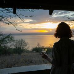 Отель Sarova Lion Hill Game Lodge балкон