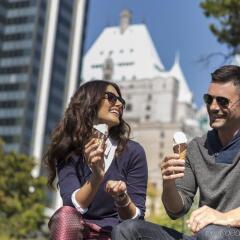 Отель Fairmont Hotel Vancouver Канада, Ванкувер - отзывы, цены и фото номеров - забронировать отель Fairmont Hotel Vancouver онлайн приотельная территория фото 2