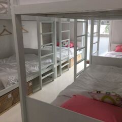 Rabbitat Hostel Бангкок комната для гостей