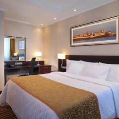 Гостиница Courtyard by Marriott Kazan Kremlin комната для гостей фото 5