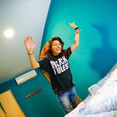 Hostel One Paralelo Барселона спортивное сооружение