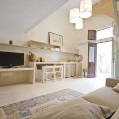 Апартаменты Salento Living Apartment Лечче комната для гостей фото 3