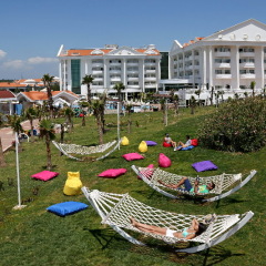 Отель Roma Beach Resort & Spa Сиде пляж фото 2