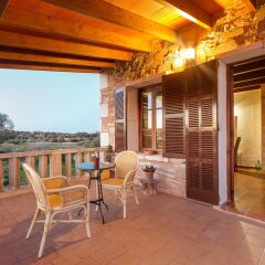 Отель Agroturismo Finca Es Carbó балкон
