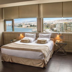 Отель Makedonia Palace Салоники комната для гостей