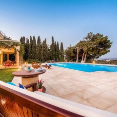 Отель Bello Blu Luxury Villa Родос бассейн
