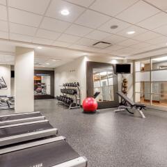 Отель Hampton Inn Manhattan Grand Central фитнесс-зал