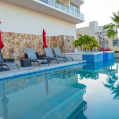 Отель Cascadas de Pedregal 311 2 BR by Casago Педрегал бассейн