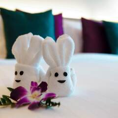 Отель The Kee Resort & Spa удобства в номере фото 2