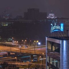 Отель Radisson Blu Old Mill Belgrade балкон