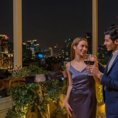 Отель Holiday Inn Bangkok Silom Таиланд, Бангкок - отзывы, цены и фото номеров - забронировать отель Holiday Inn Bangkok Silom онлайн балкон