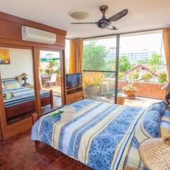 Апартаменты Panchalae Apartments Jomtien Паттайя комната для гостей фото 2