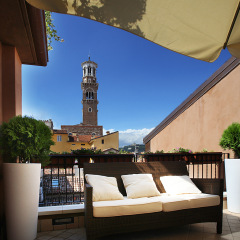 Отель Relais de Charme Il Sogno di Giulietta - Guest House бассейн