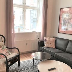 Апартаменты Amazing 3-bedroom Apartment in the Trendy Area of Copenhagen Vesterbro Фредериксберг комната для гостей фото 2