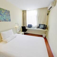 Отель Hanting Express Hotel Beijing Asian Games Village Китай, Пекин - отзывы, цены и фото номеров - забронировать отель Hanting Express Hotel Beijing Asian Games Village онлайн комната для гостей фото 3