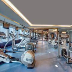 Emirates Grand Hotel Дубай фитнесс-зал фото 3